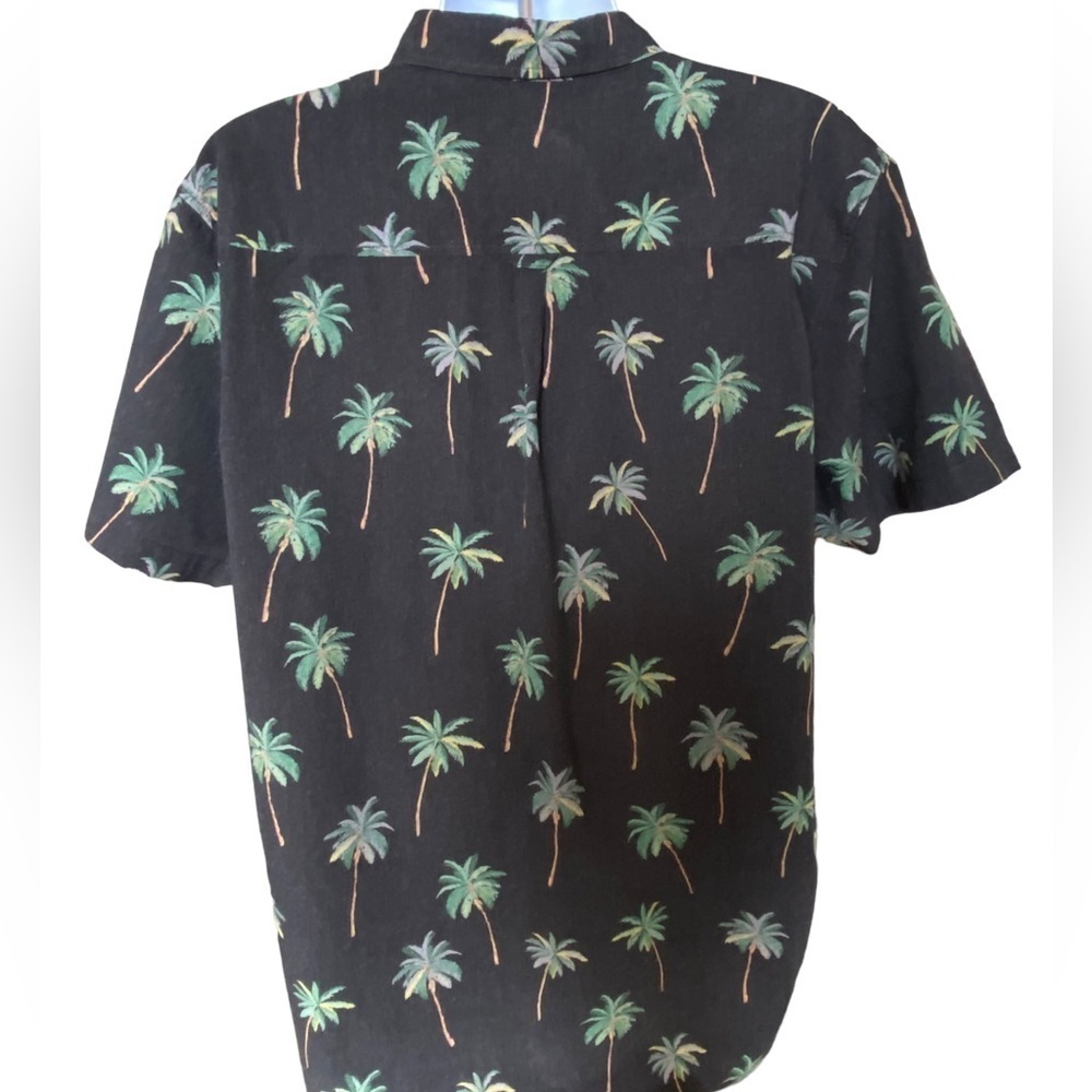Rip Curl Palm Trees Short Sleeve Collared Shirt M… - image 5